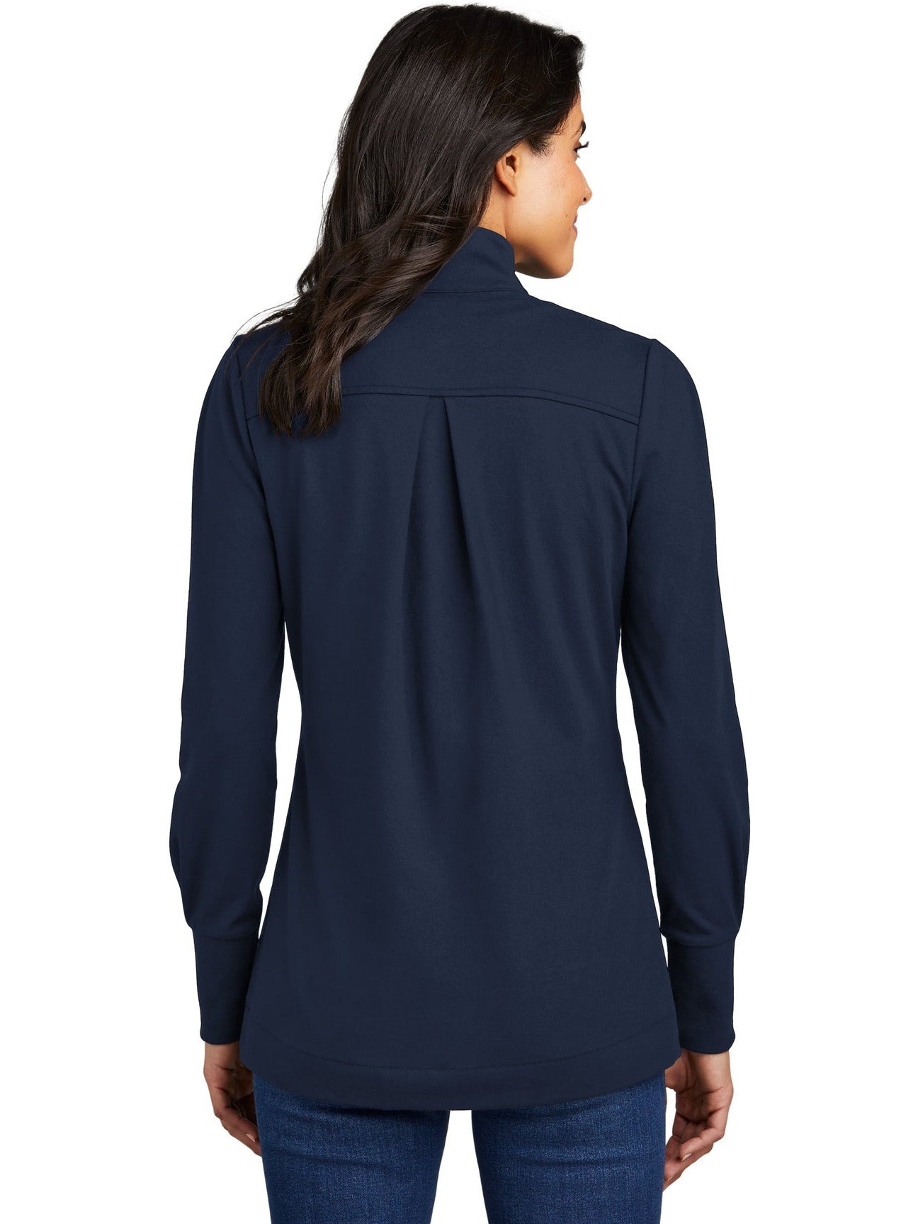 no-logo Port Authority Ladies Fairway Stretch 1/4-Zip-New-Port Authority-Thread Logic