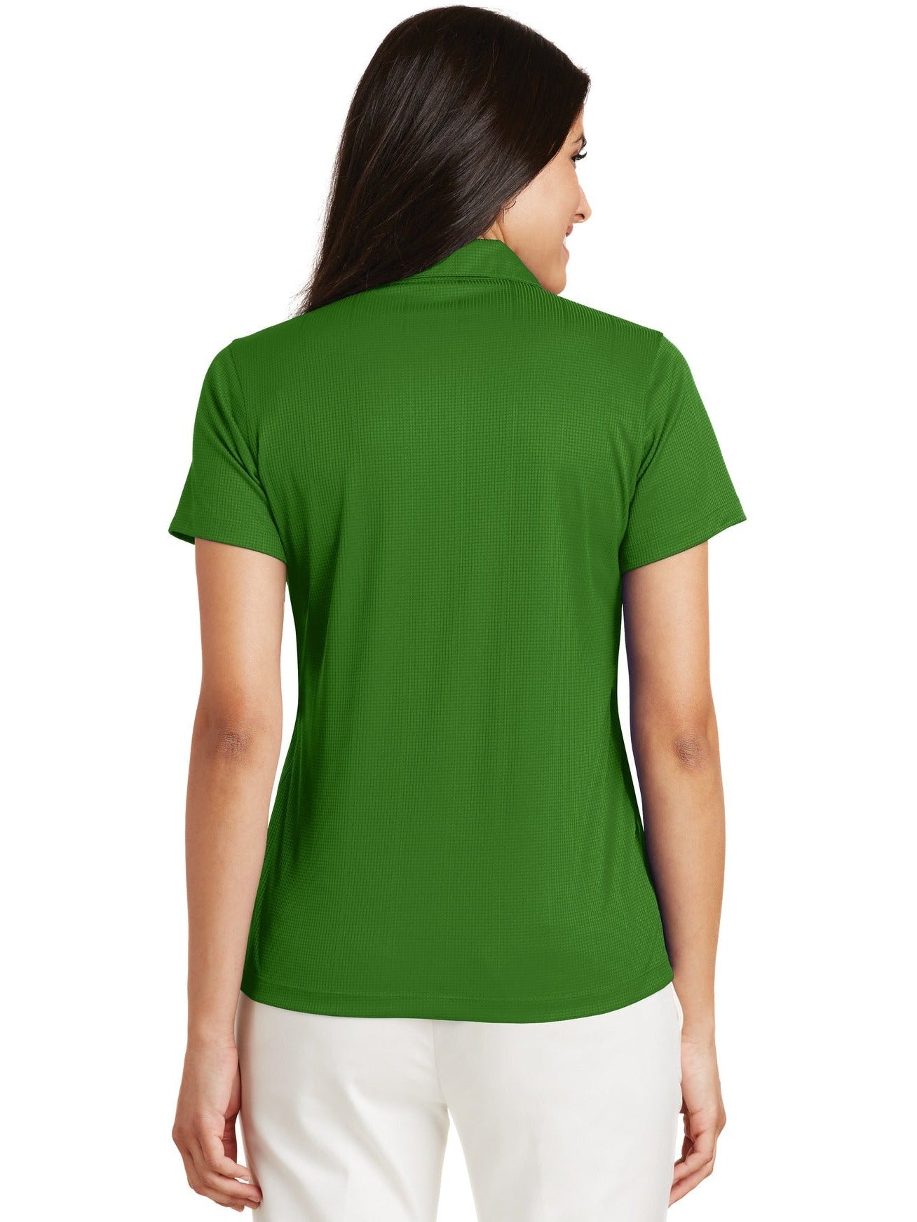 no-logo Port Authority Ladies Fine Jacquard Polo-Regular-Port Authority-Thread Logic