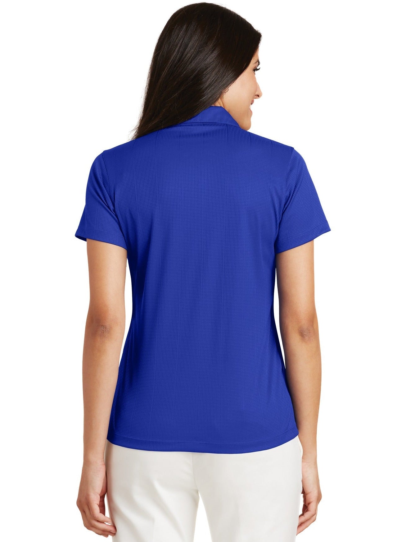 no-logo Port Authority Ladies Fine Jacquard Polo-Regular-Port Authority-Thread Logic