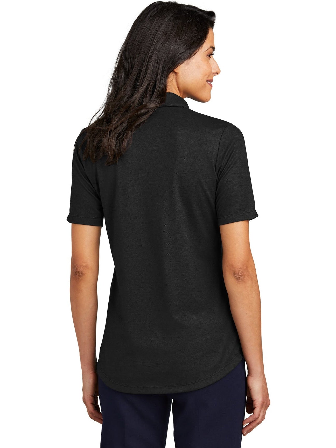 no-logo Port Authority Ladies Fine Pique Blend Polo-New-Port Authority-Thread Logic