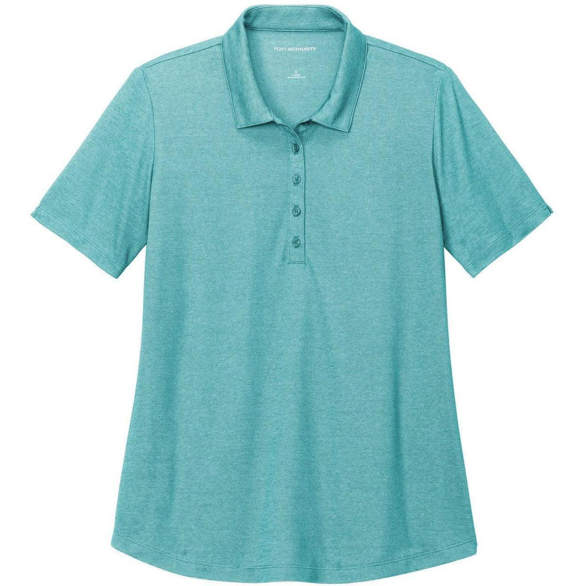 no-logo Port Authority Ladies Fine Pique Blend Polo