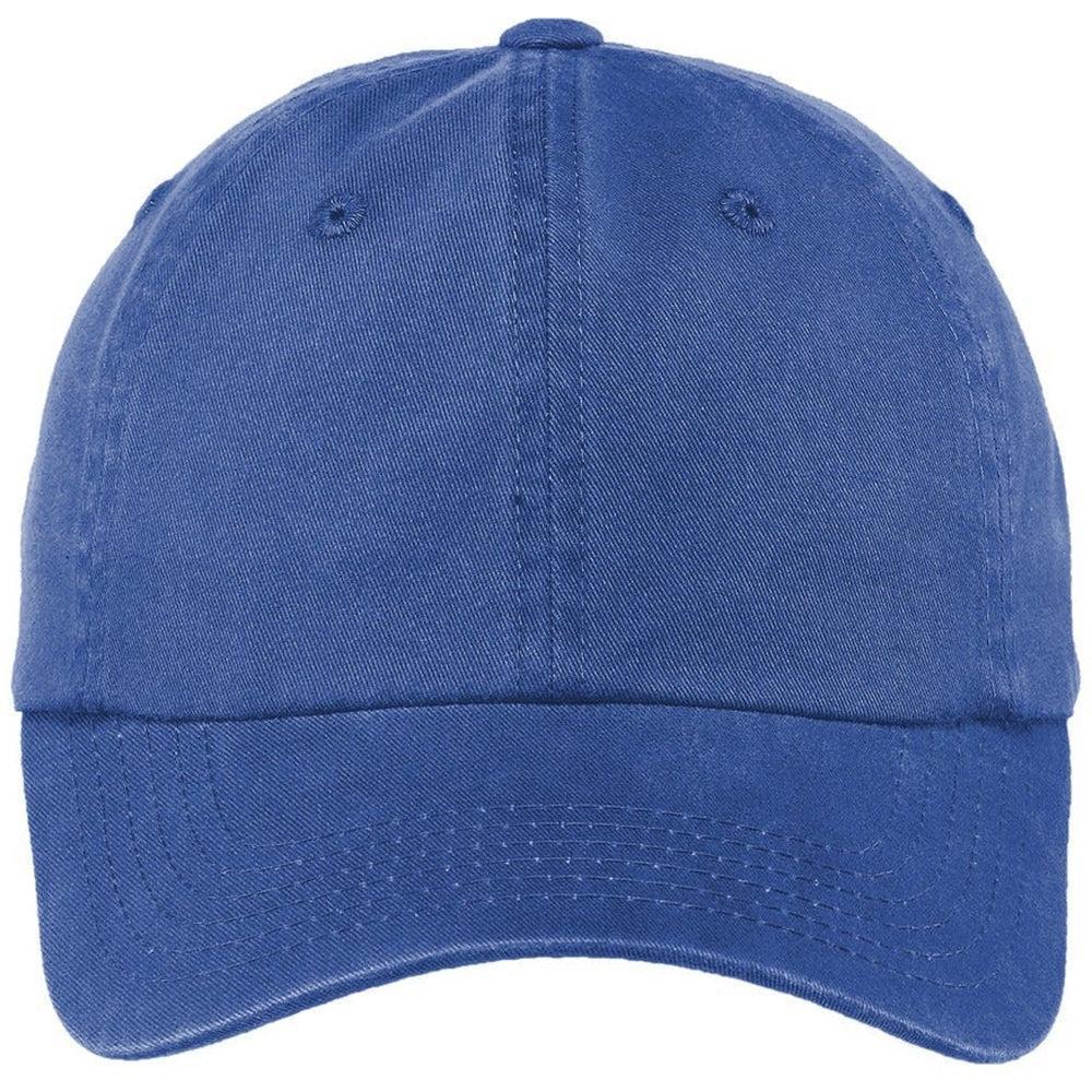 no-logo Port Authority Ladies Garment-Washed Cap-Regular-Port Authority-Faded Blue-OSFA-Thread Logic