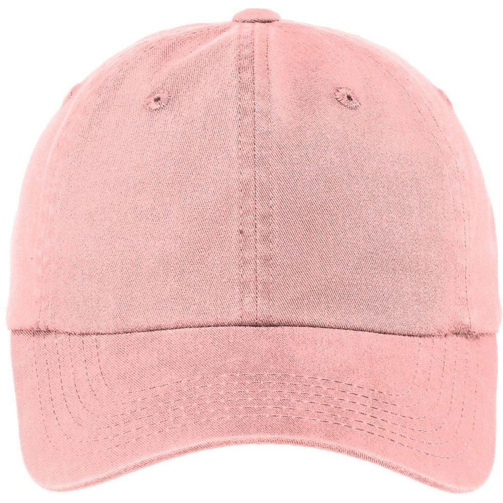 no-logo Port Authority Ladies Garment-Washed Cap-Regular-Port Authority-Light Pink-OSFA-Thread Logic