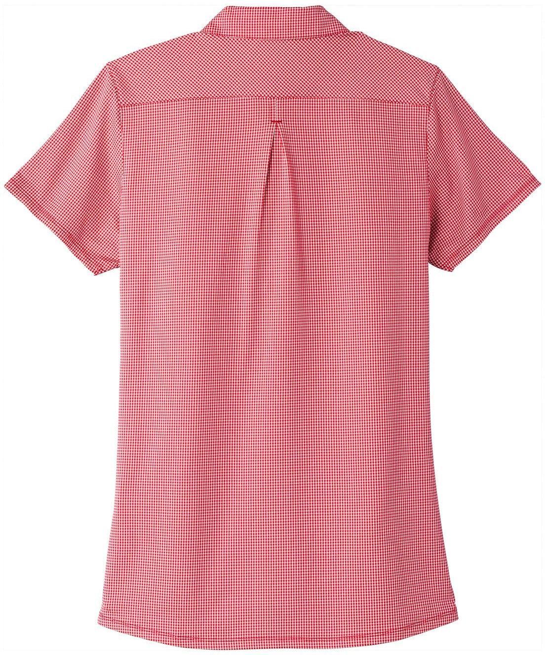 no-logo Port Authority Ladies Gingham Polo-Regular-Port Authority-Thread Logic
