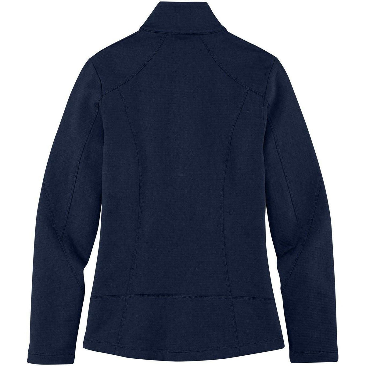 no-logo Port Authority Ladies Grid Fleece Jacket-Regular-Port Authority-Thread Logic