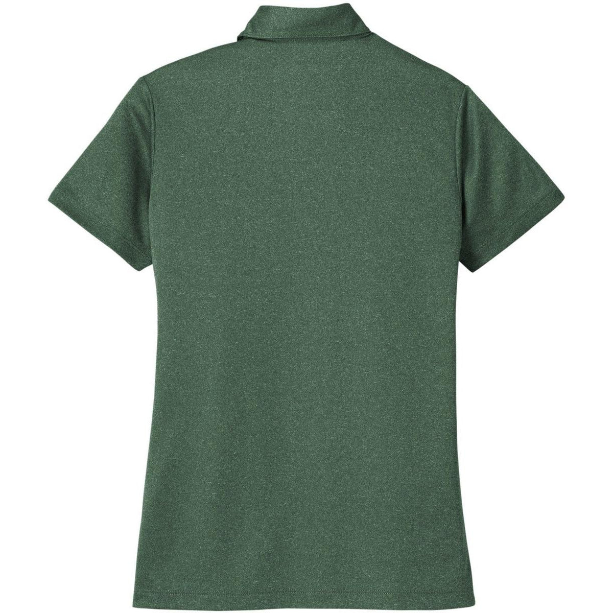no-logo Port Authority Ladies Heathered Silk Touch Performance Polo-Regular-Port Authority-Thread Logic