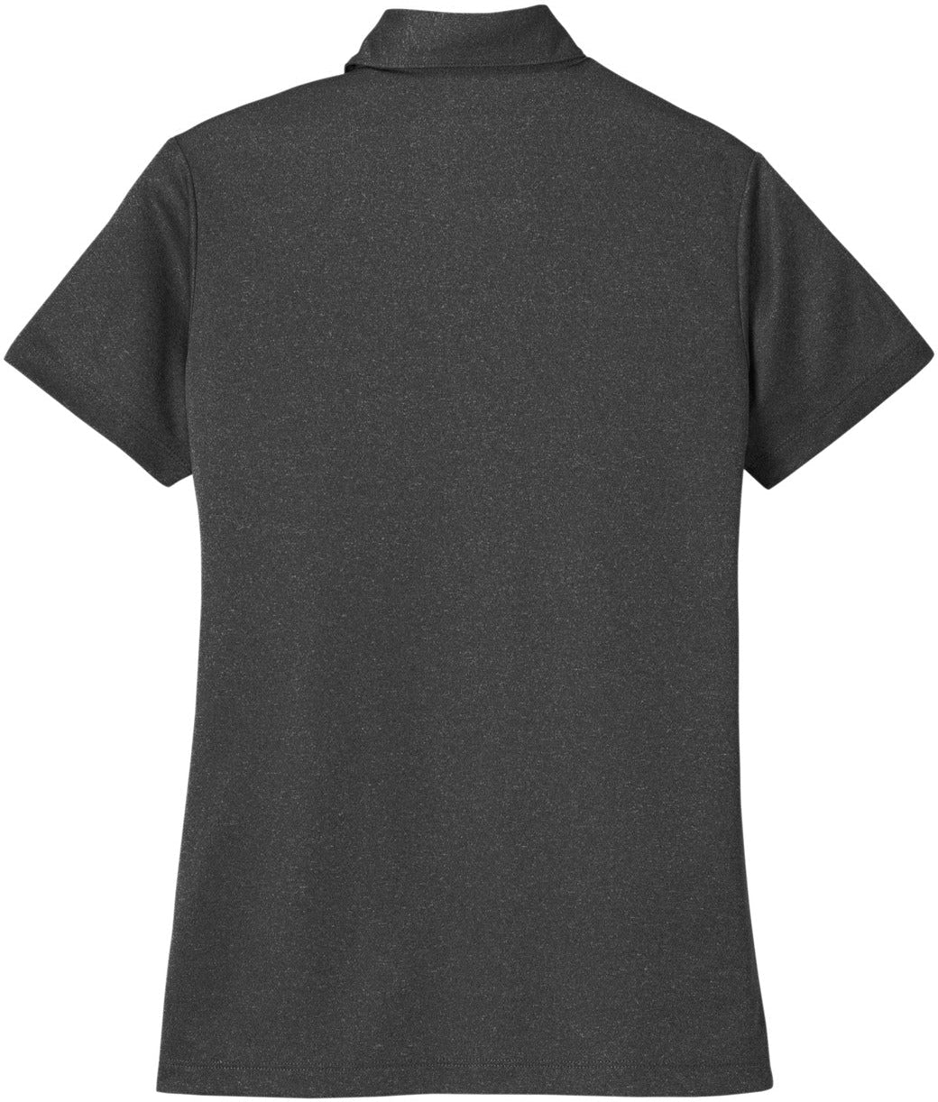 no-logo Port Authority Ladies Heathered Silk Touch Performance Polo-Regular-Port Authority-Thread Logic