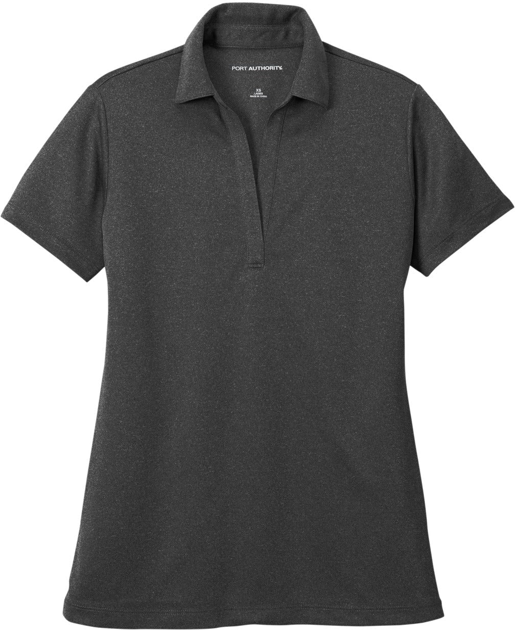 Port Authority Ladies Heathered Silk Touch Performance Polo