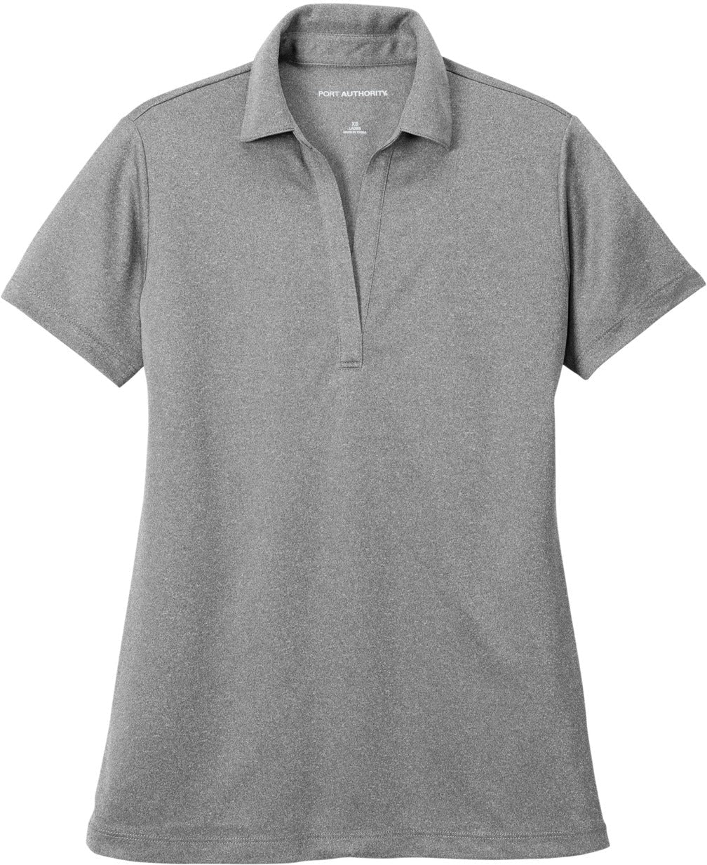 Port Authority Ladies Heathered Silk Touch Performance Polo