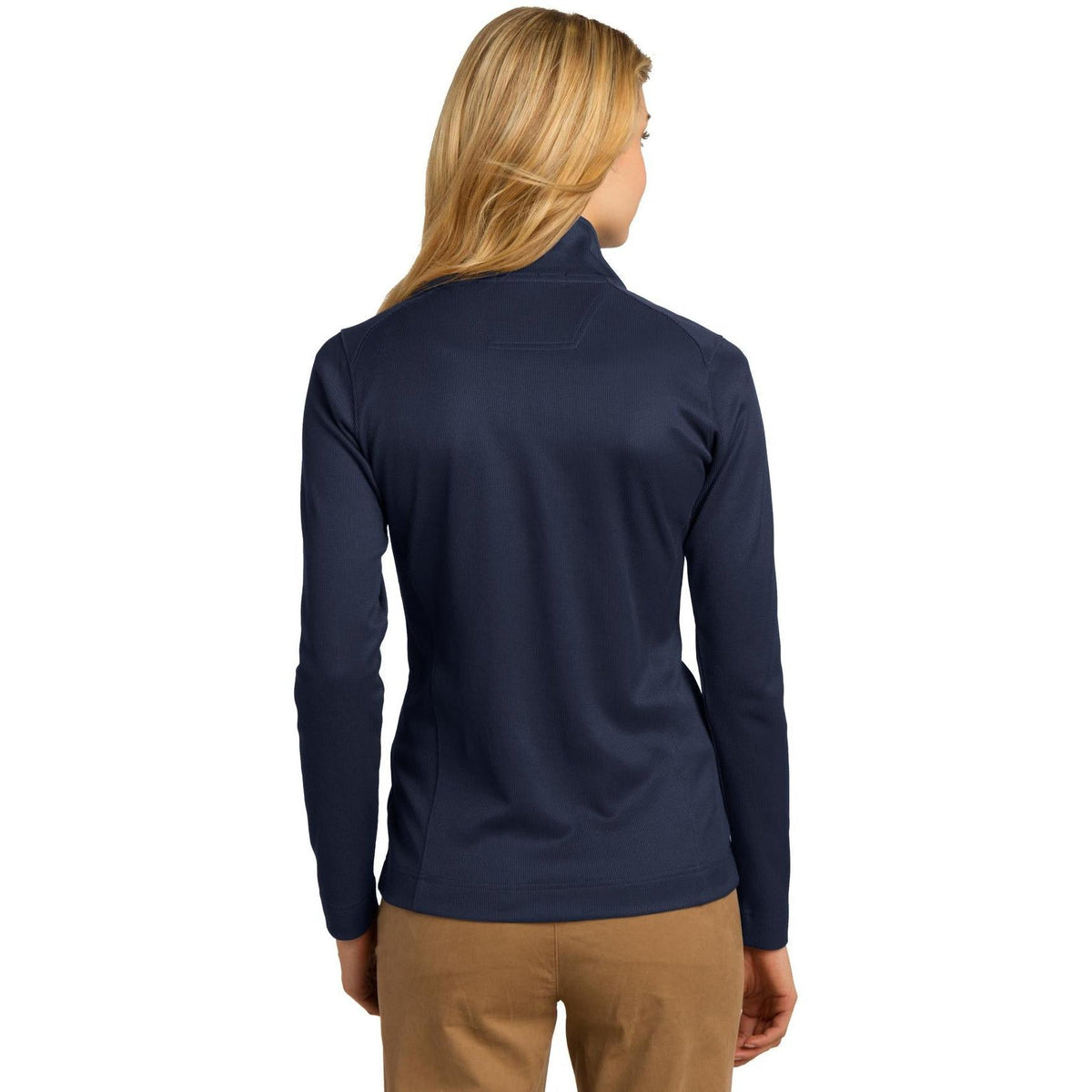 no-logo Port Authority Women's Heavyweight Vertical Texture Full-Zip-Regular-Port Authority-Thread Logic