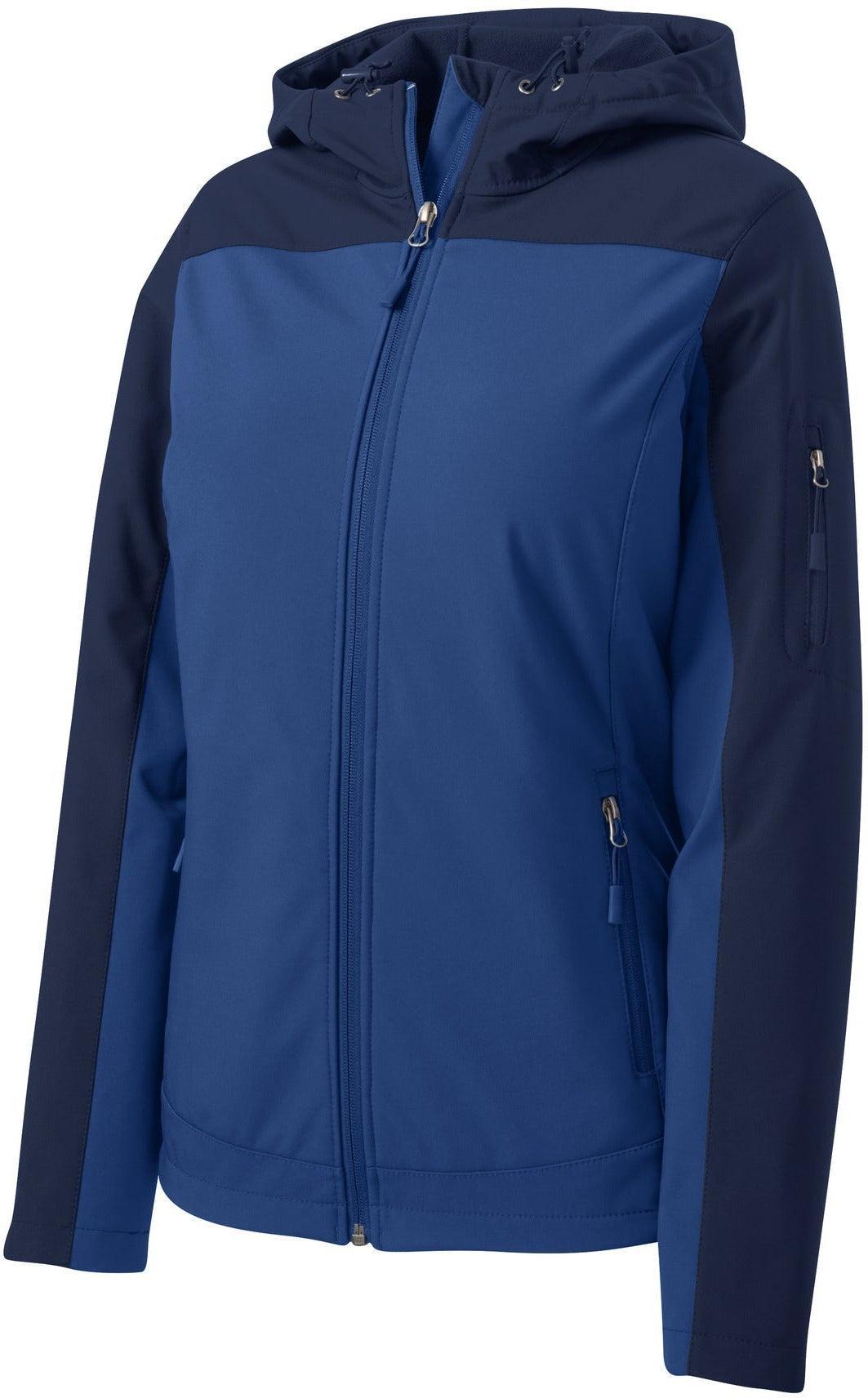 Port Authority Ladies Hooded Core Soft Shell Jacket-Regular-Port Authority-Thread Logic