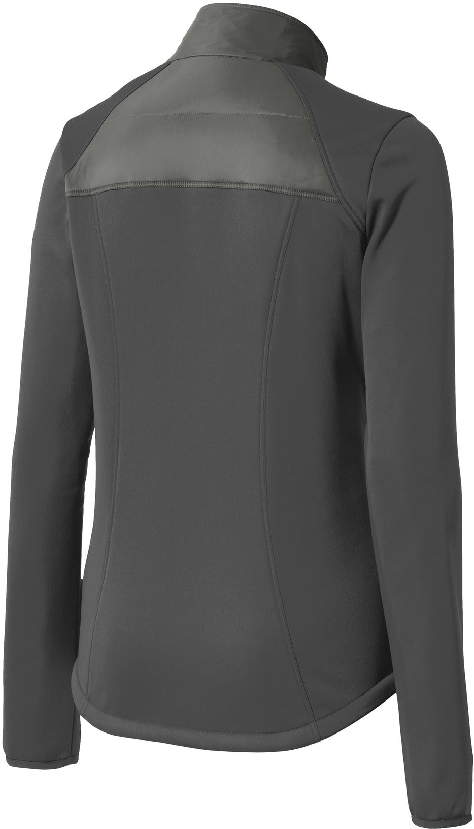 no-logo Port Authority Ladies Hybrid Soft Shell Jacket-Regular-Port Authority-Thread Logic