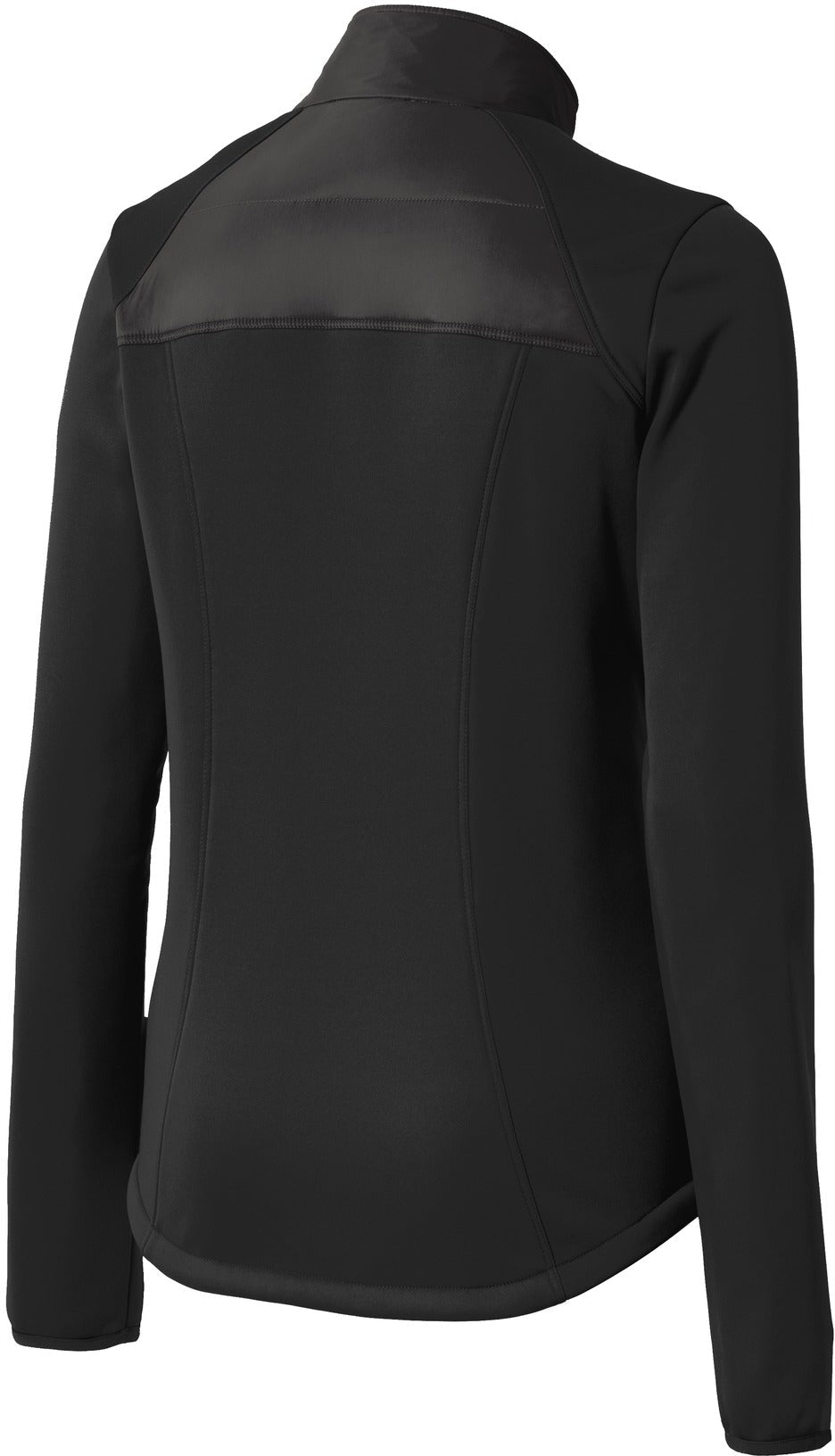 no-logo Port Authority Ladies Hybrid Soft Shell Jacket-Regular-Port Authority-Thread Logic