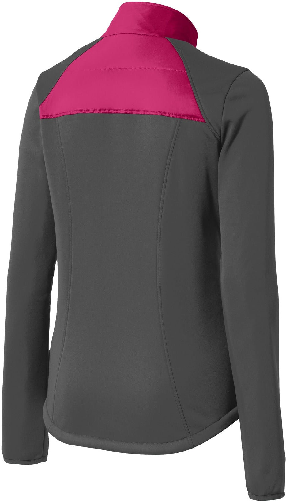 no-logo Port Authority Ladies Hybrid Soft Shell Jacket-Regular-Port Authority-Thread Logic