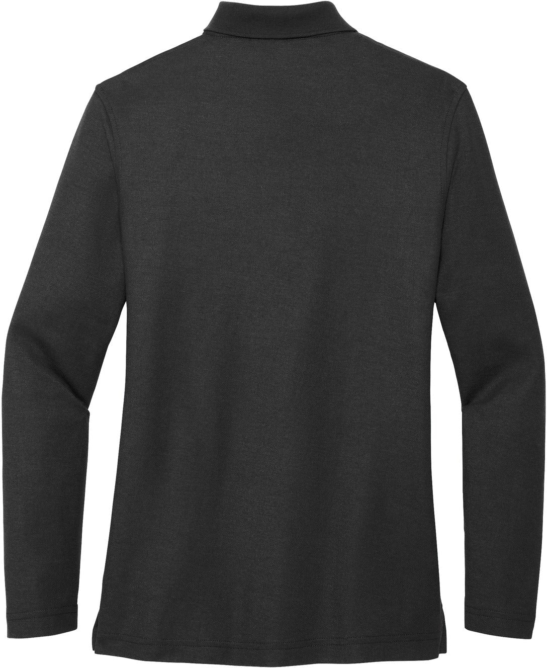 no-logo Port Authority Ladies Long Sleeve Silk Touch Polo Shirt-Regular-Port Authority-Thread Logic
