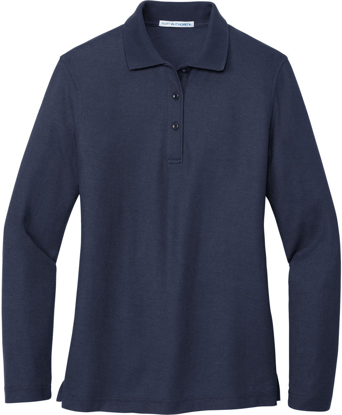 Port Authority Ladies Long Sleeve Silk Touch Polo Shirt