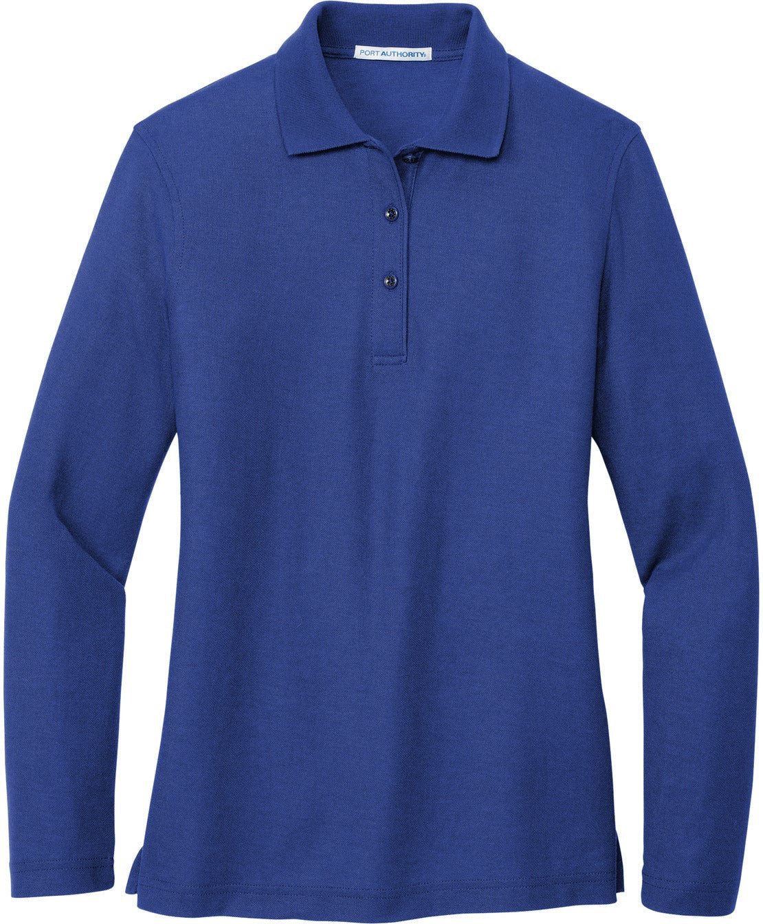 Port Authority Ladies Long Sleeve Silk Touch Polo Shirt