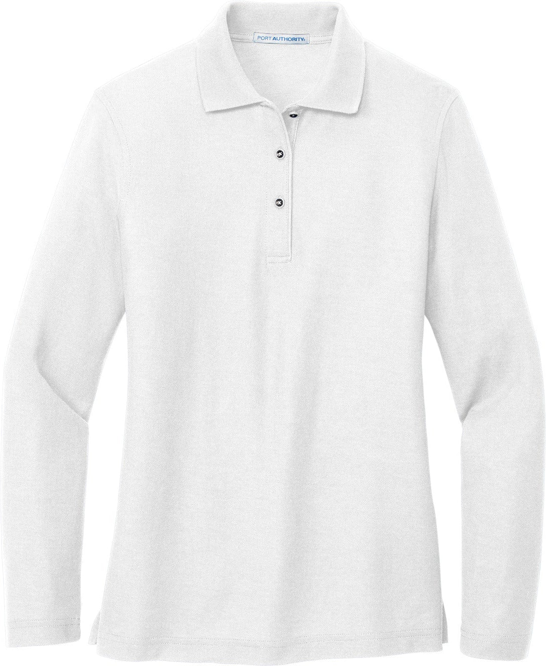 Port Authority Ladies Long Sleeve Silk Touch Polo Shirt