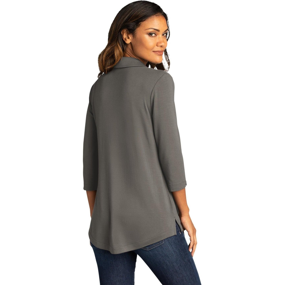 no-logo Port Authority Ladies Luxe Knit Tunic-Regular-Port Authority-Thread Logic