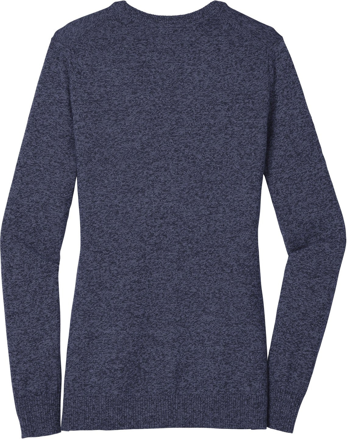 no-logo Port Authority Ladies Marled Cardigan Sweater-Regular-Port Authority-Thread Logic