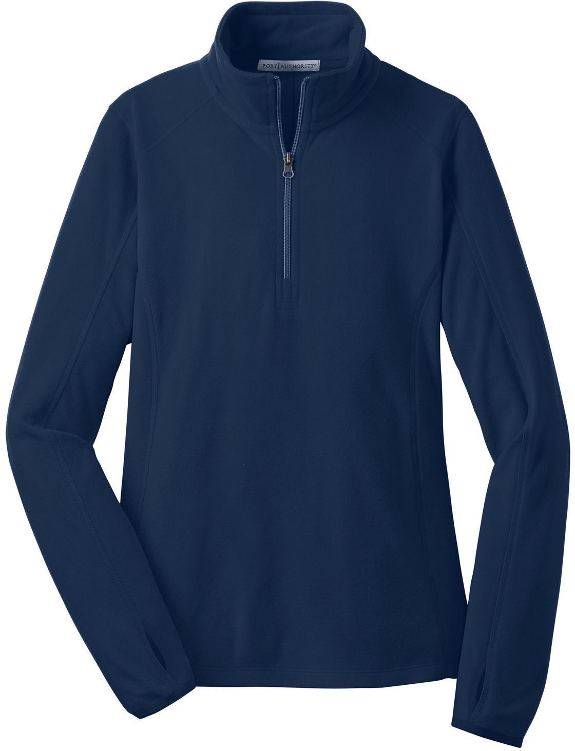 Port Authority Ladies Microfleece 1/2 Zip Pullover