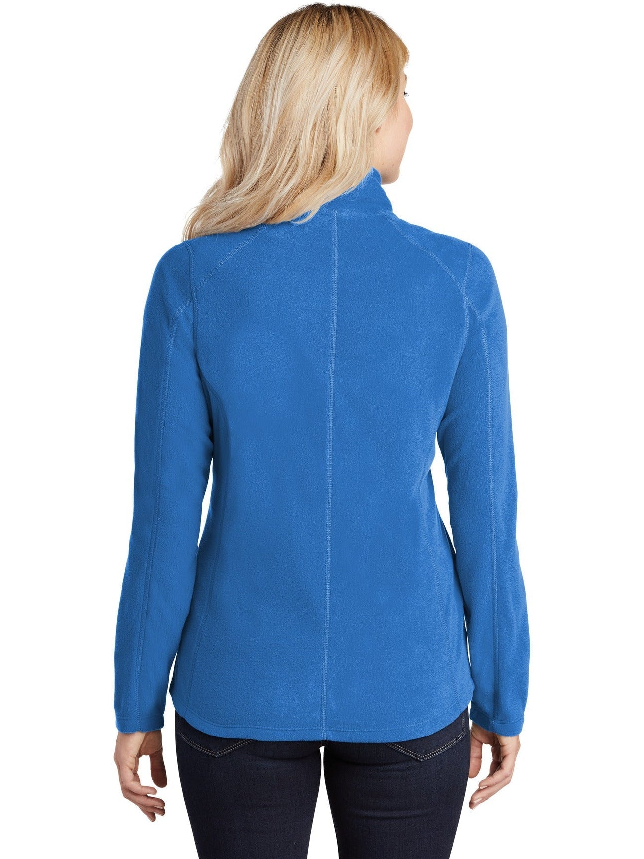 no-logo Port Authority Ladies Microfleece Jacket-Regular-Port Authority-Thread Logic