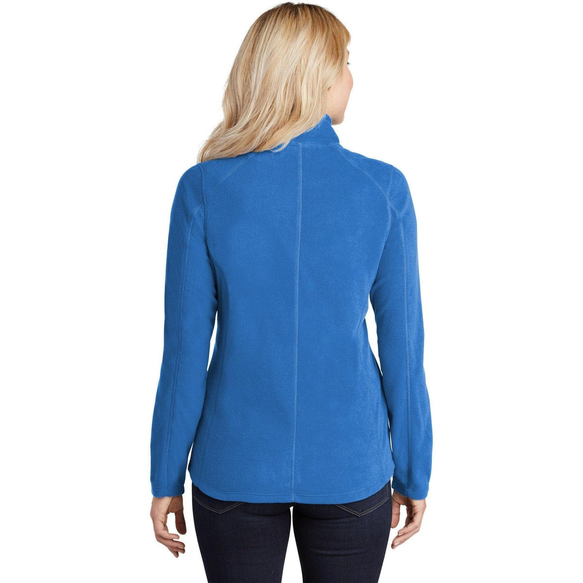 no-logo Port Authority Women's Microfleece Jacket-Regular-Port Authority-Thread Logic