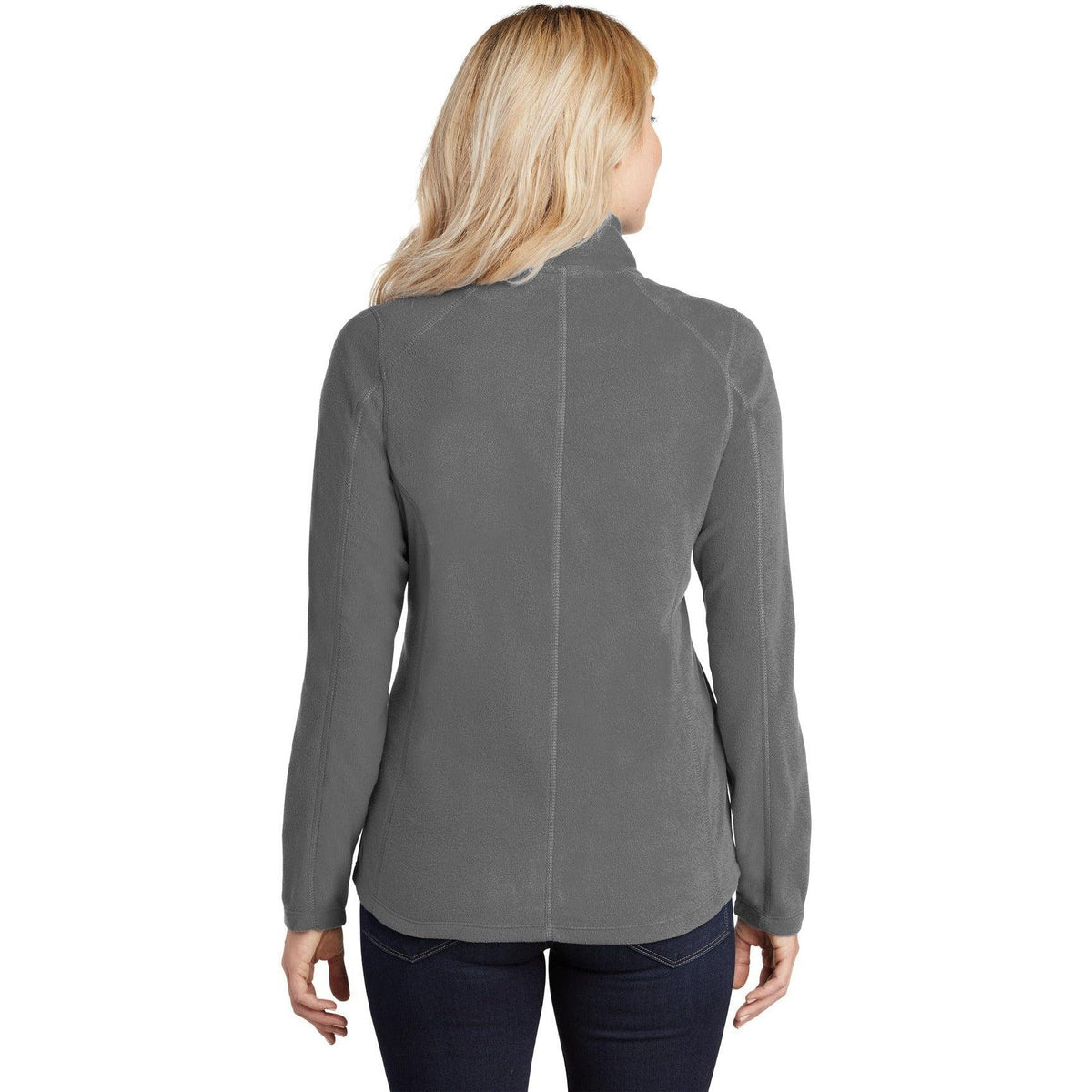 no-logo Port Authority Women's Microfleece Jacket-Regular-Port Authority-Thread Logic