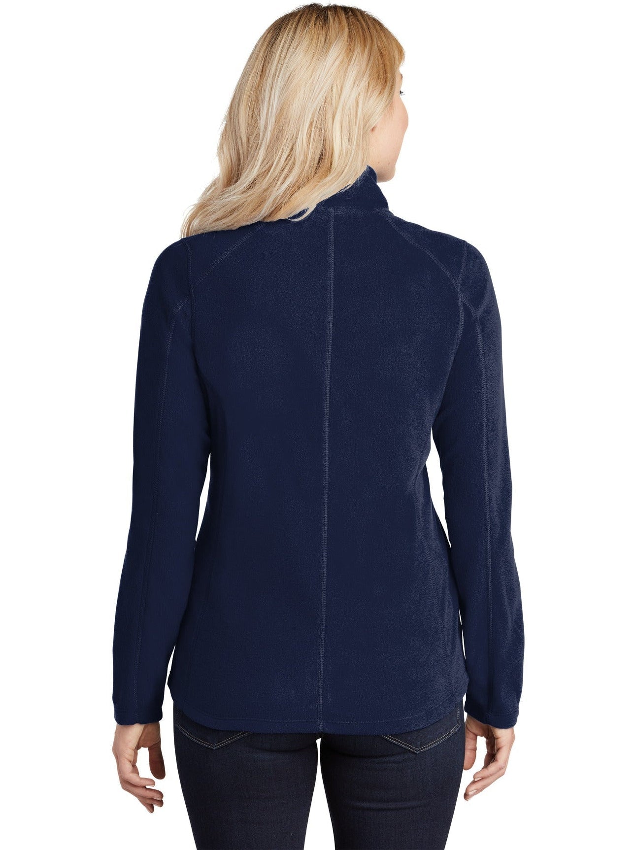no-logo Port Authority Ladies Microfleece Jacket-Regular-Port Authority-Thread Logic
