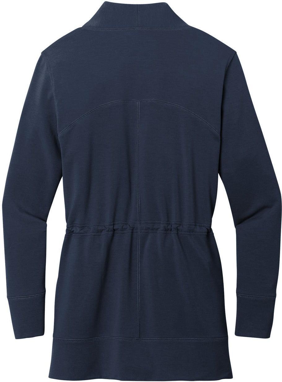 no-logo Port Authority Ladies Microterry Cardigan-Regular-Port Authority-Thread Logic