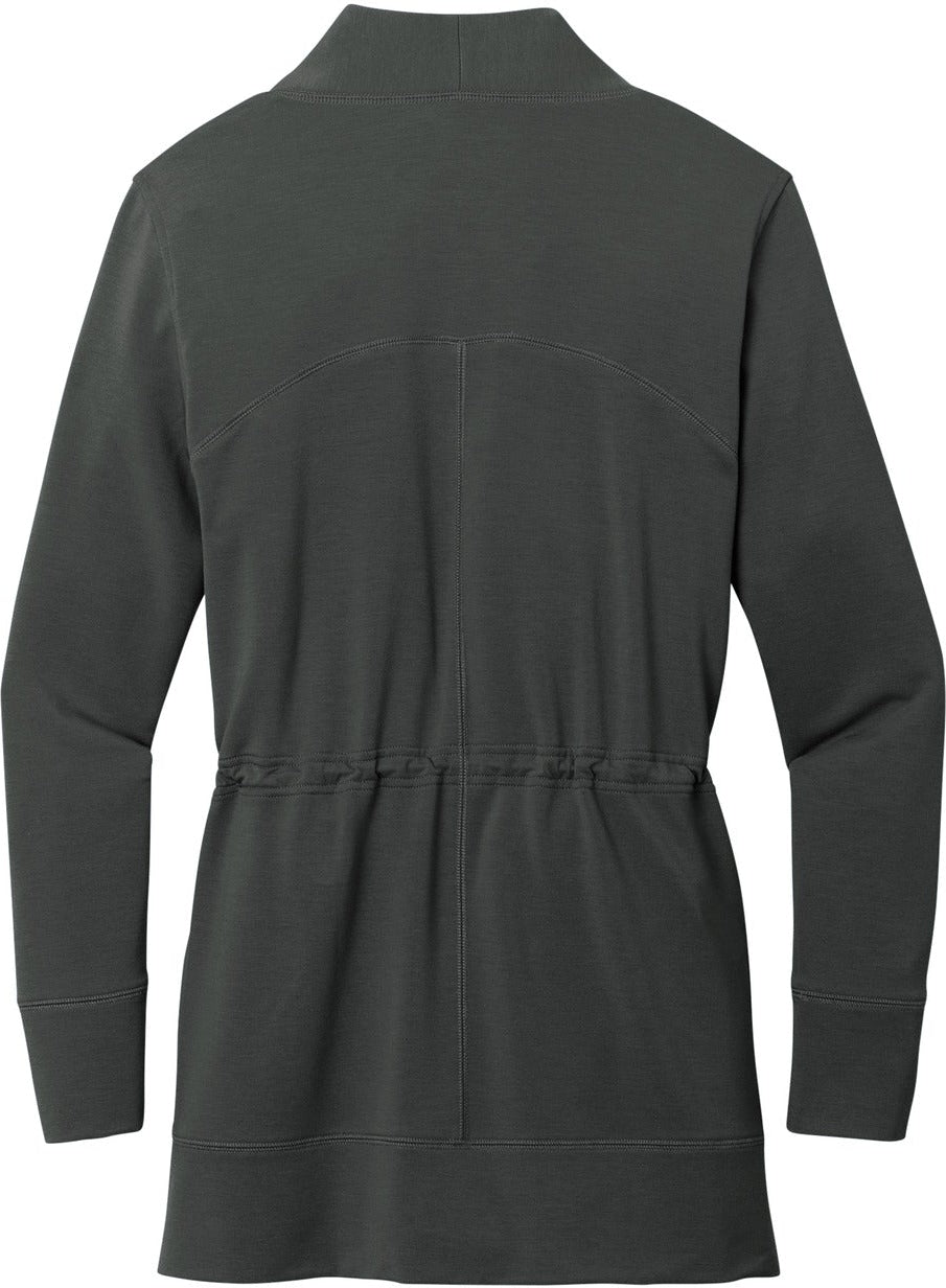 no-logo Port Authority Ladies Microterry Cardigan-Regular-Port Authority-Thread Logic