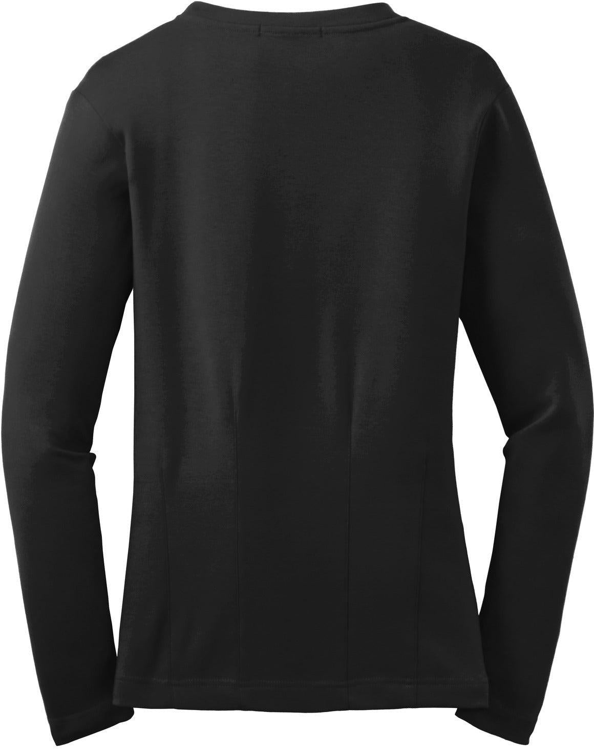 no-logo Port Authority Ladies Modern Stretch Cotton Cardigan-Regular-Port Authority-Thread Logic