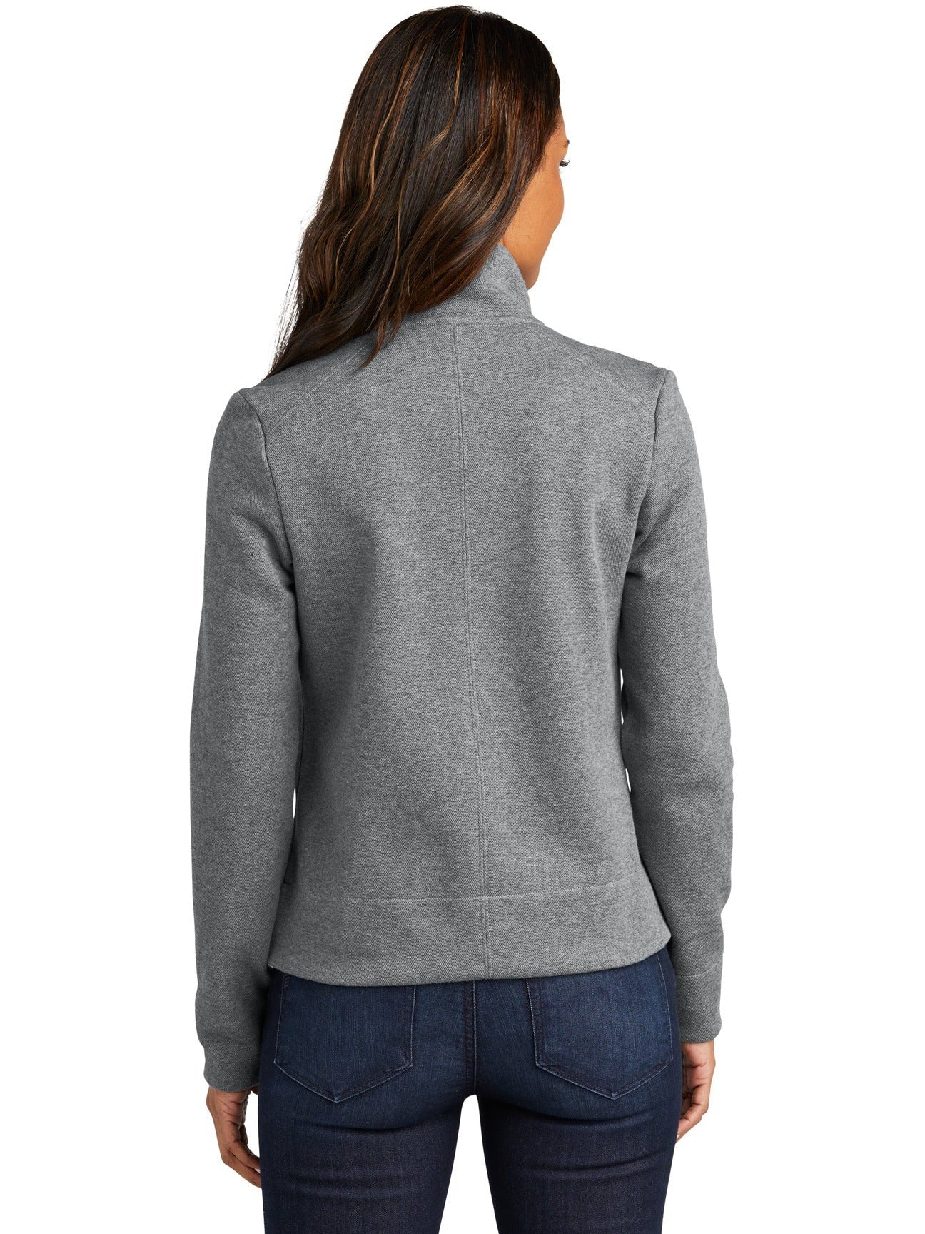 no-logo Port Authority Ladies Network Fleece Jacket-Regular-Port Authority-Thread Logic