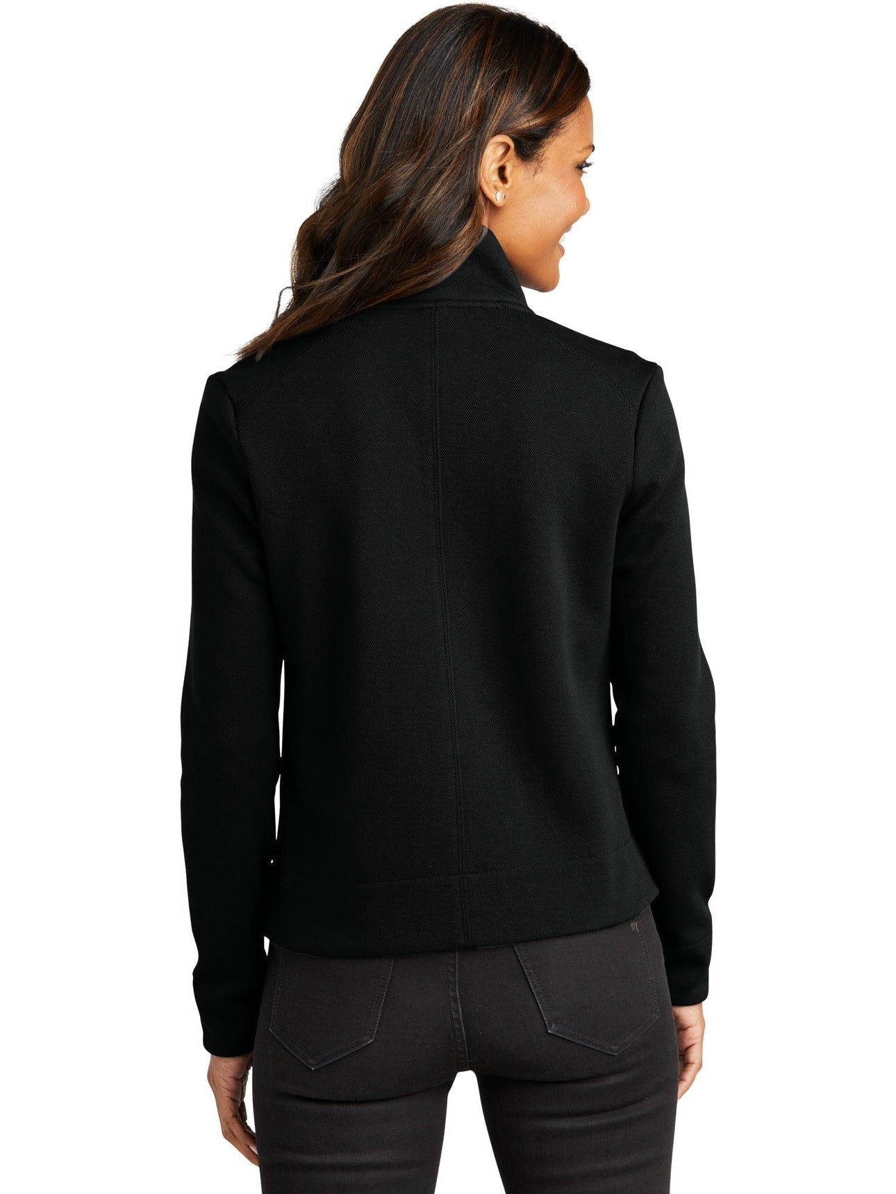 no-logo Port Authority Ladies Network Fleece Jacket-Regular-Port Authority-Thread Logic