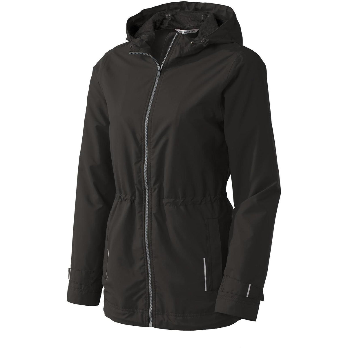 no-logo Port Authority Women's Northwest Slicker-Regular-Port Authority-Black-XS-Thread Logic