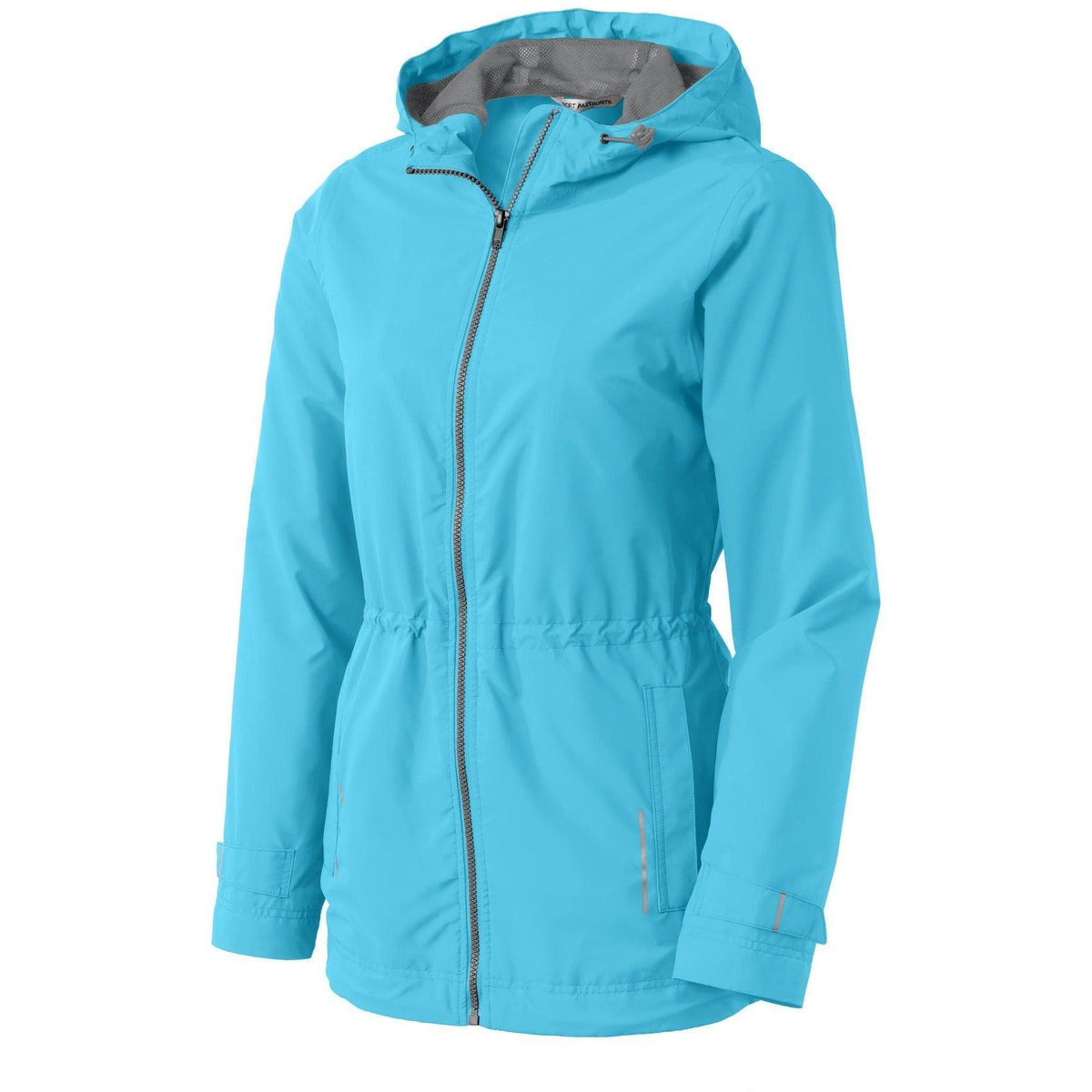 no-logo Port Authority Women's Northwest Slicker-Regular-Port Authority-Isla Blue-XS-Thread Logic