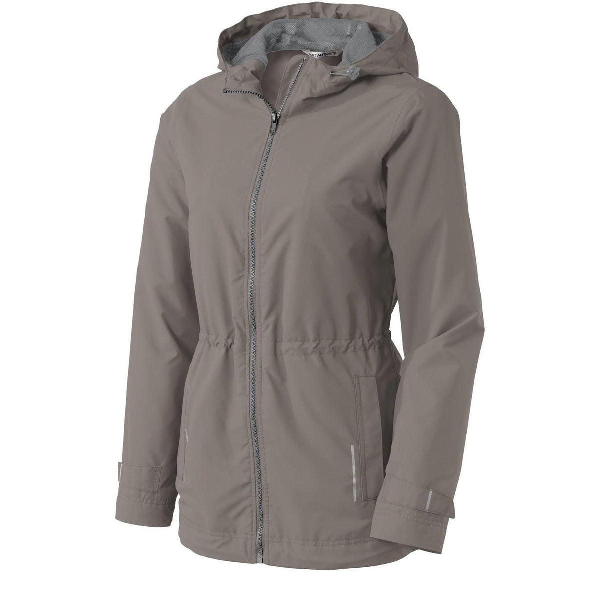 no-logo Port Authority Women's Northwest Slicker-Regular-Port Authority-Northern Grey-XS-Thread Logic
