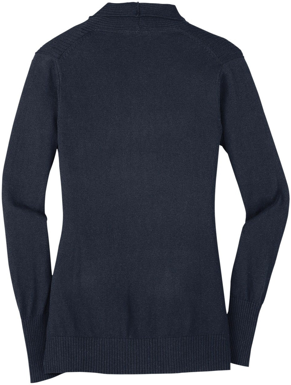 no-logo Port Authority Ladies Open Front Cardigan Sweater-Regular-Port Authority-Thread Logic