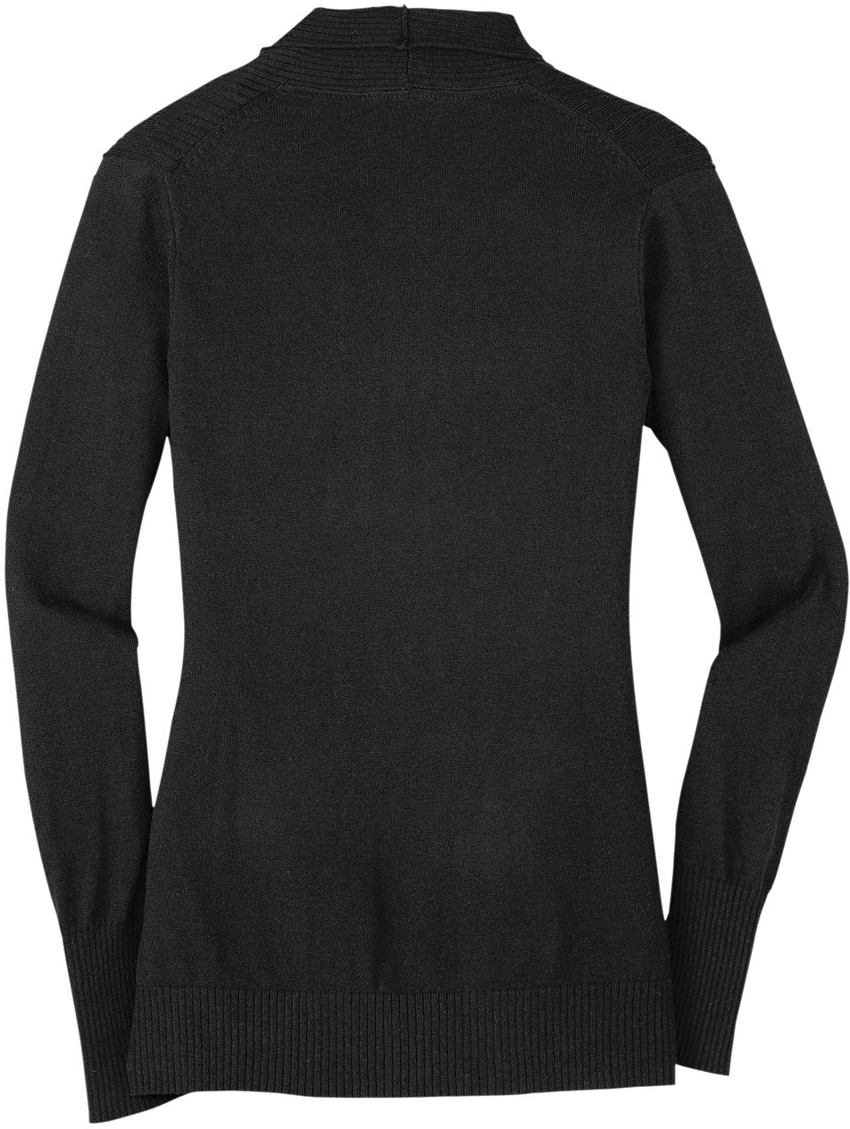 no-logo Port Authority Ladies Open Front Cardigan Sweater-Regular-Port Authority-Thread Logic