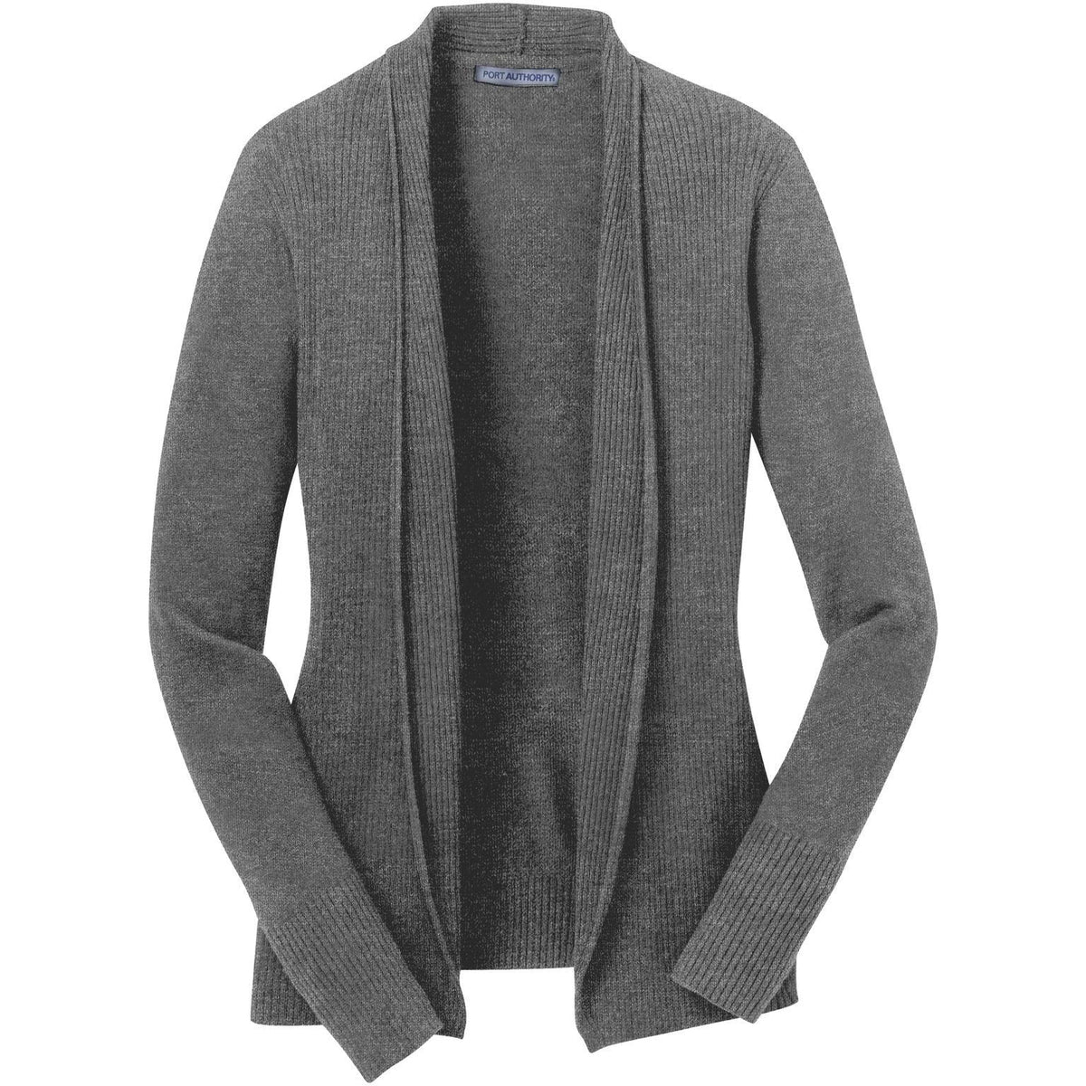 no-logo Port Authority Ladies Open Front Cardigan Sweater