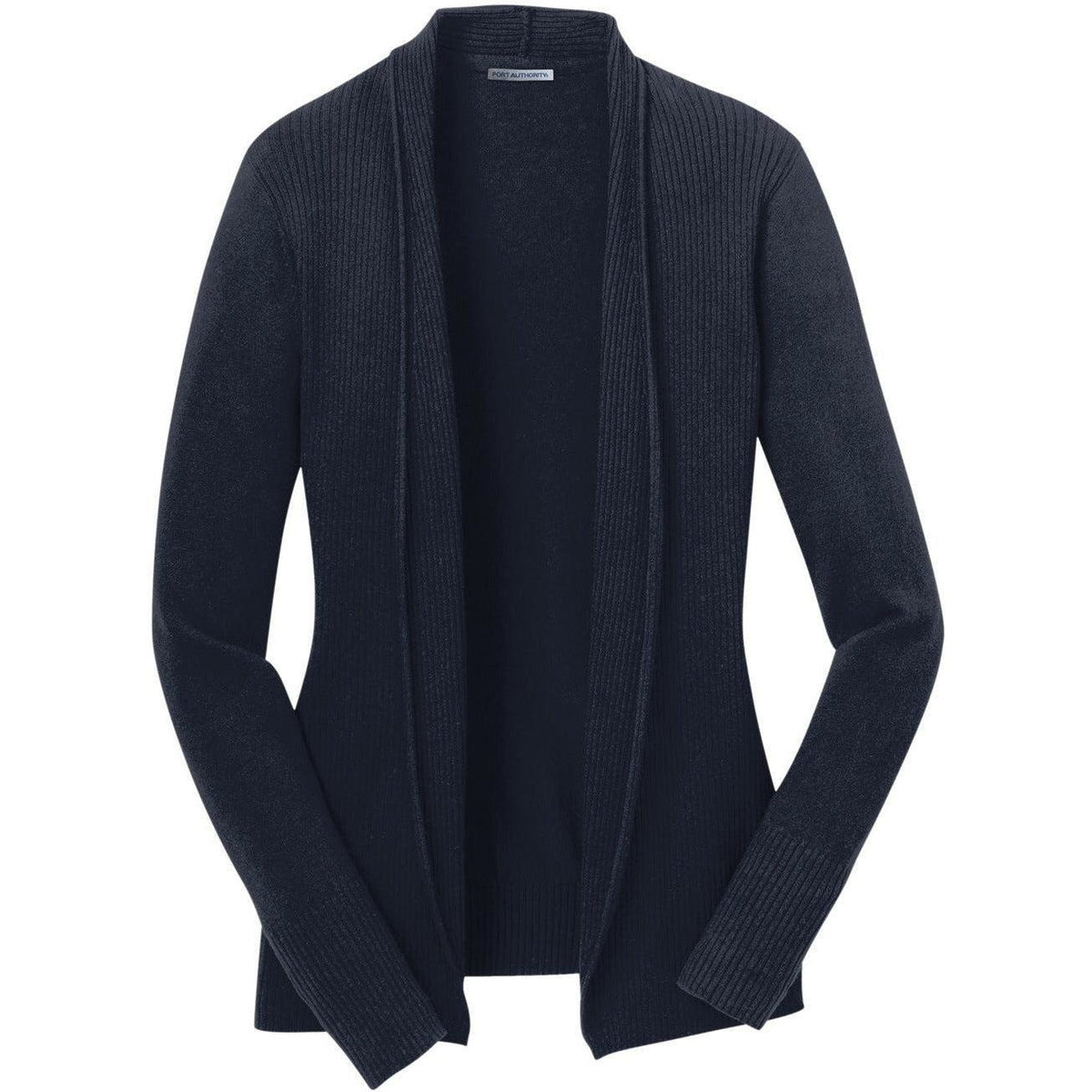 no-logo Port Authority Ladies Open Front Cardigan Sweater