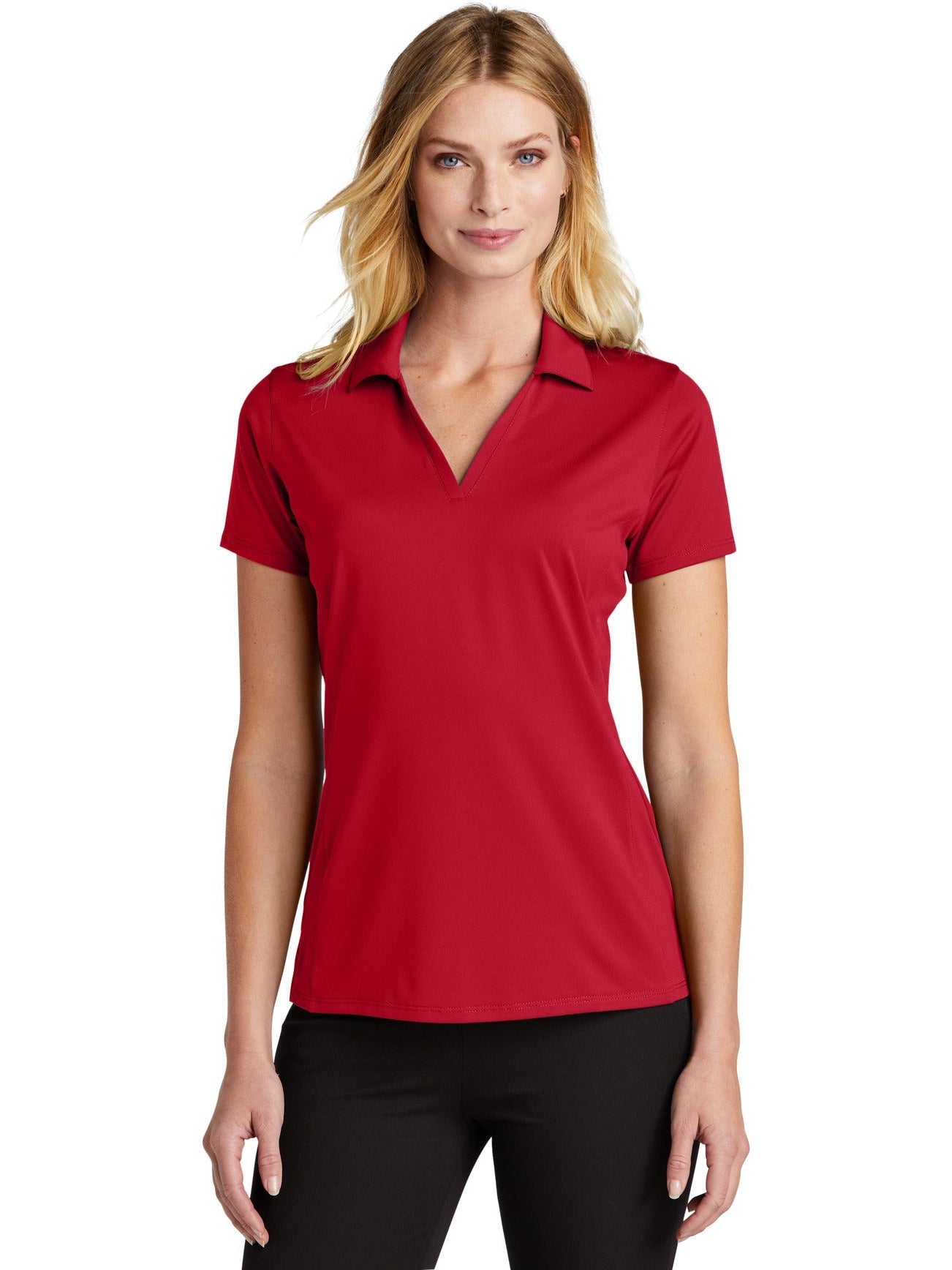 no-logo Port Authority Ladies Performance Staff Polo-Regular-Port Authority-Thread Logic