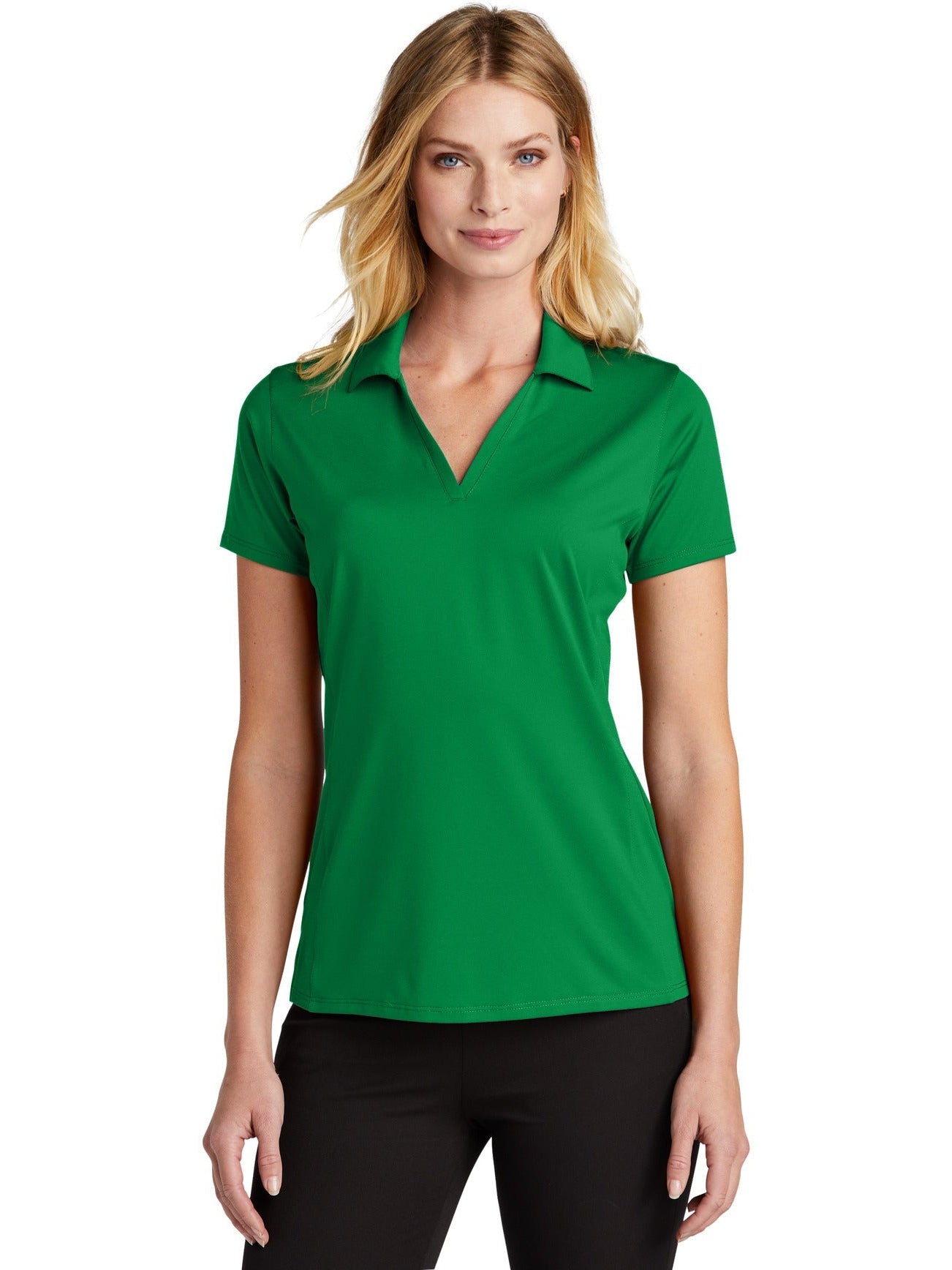 no-logo Port Authority Ladies Performance Staff Polo-Regular-Port Authority-Thread Logic