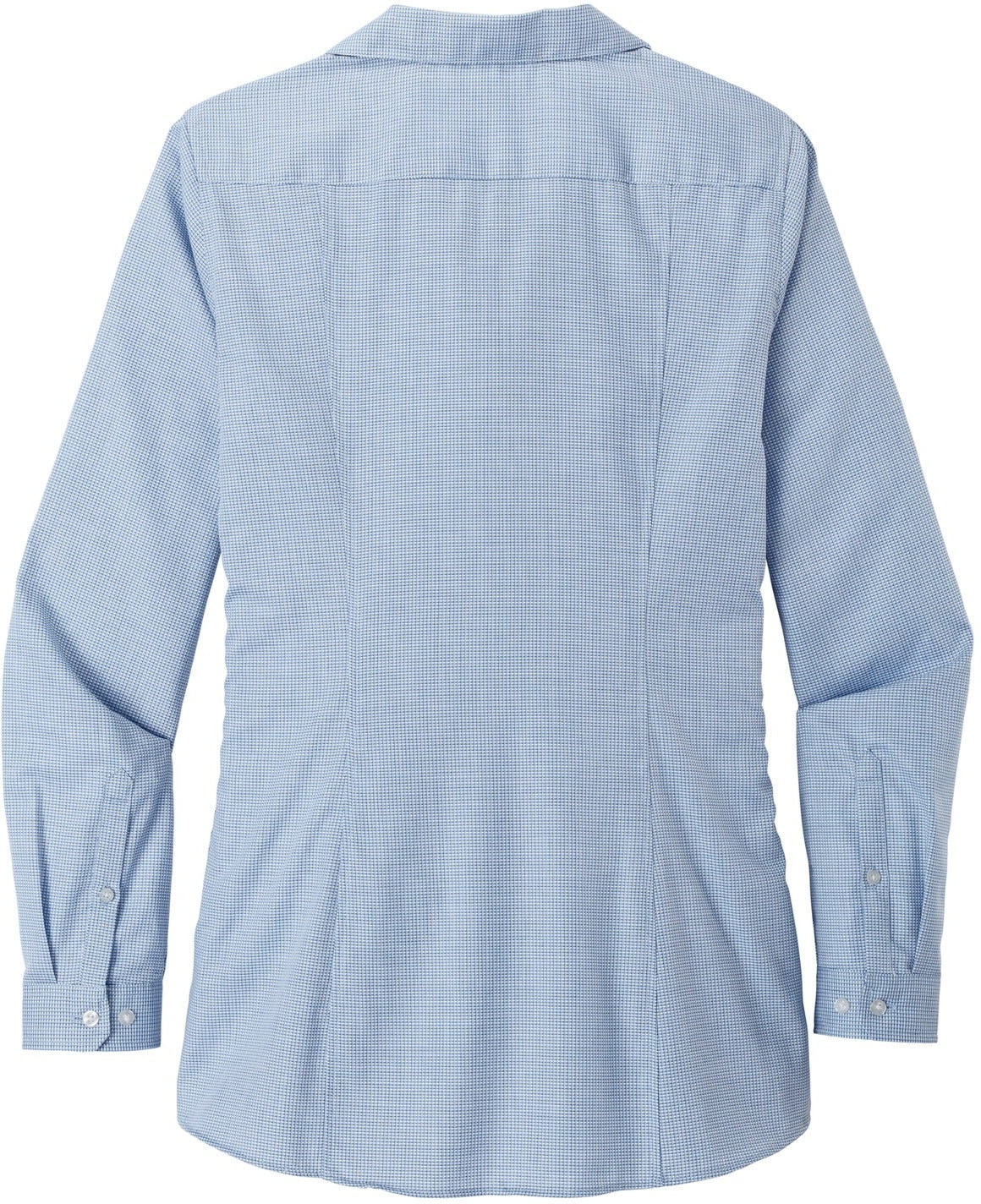 no-logo Port Authority Ladies Pincheck Easy Care Shirt-Active-Port Authority-Thread Logic