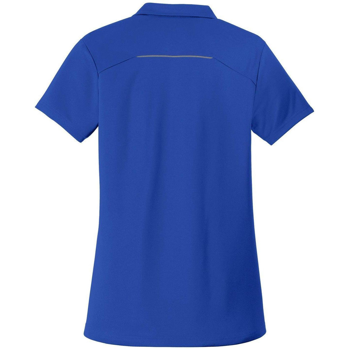 no-logo Port Authority Women's Pinpoint Mesh Zip Polo-Regular-Port Authority-Thread Logic
