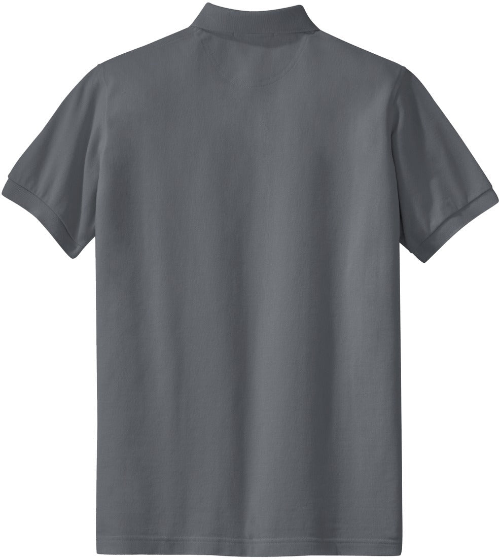 no-logo Port Authority Ladies Pique Knit Polo-Regular-Port Authority-Thread Logic