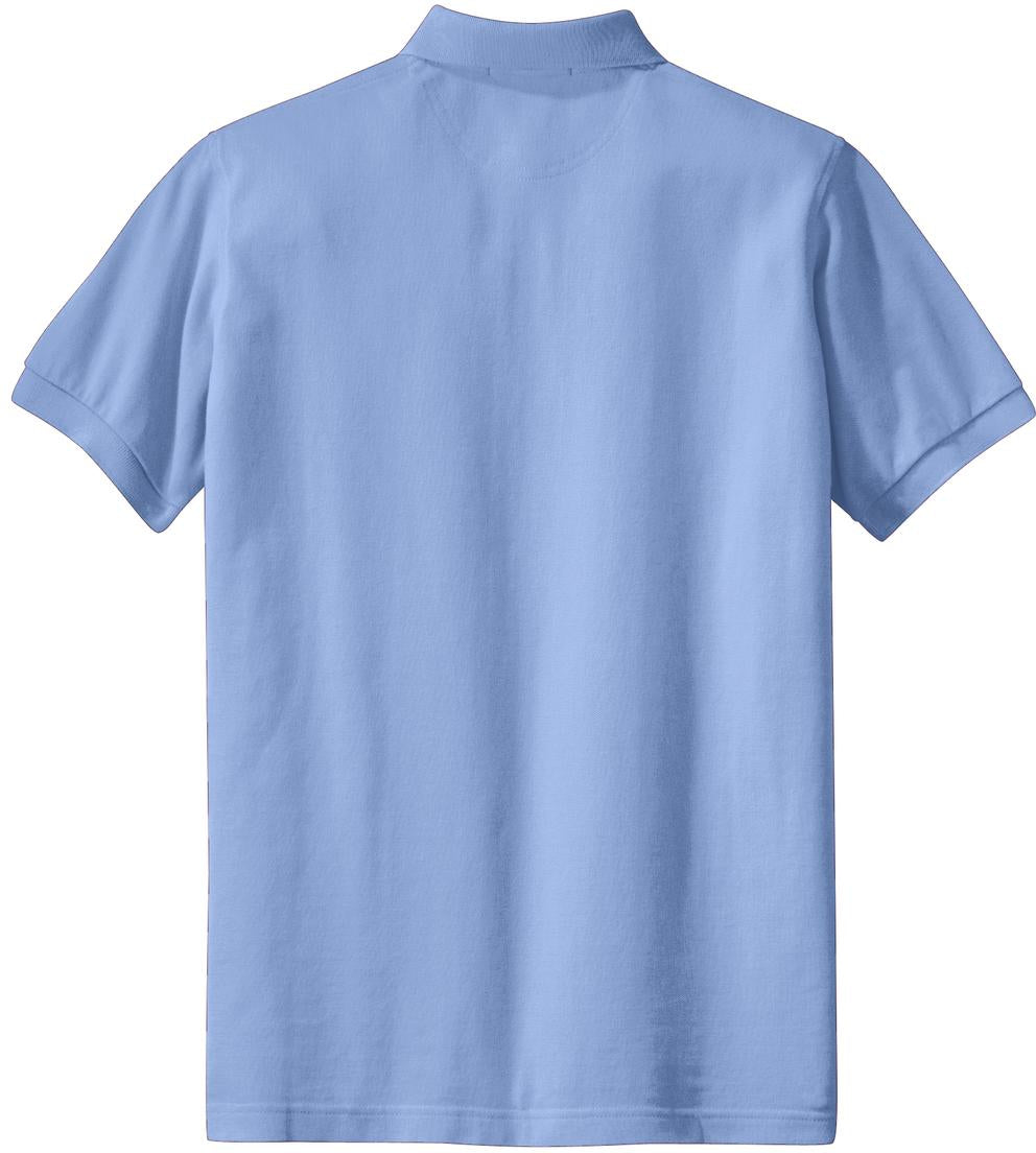 no-logo Port Authority Ladies Pique Knit Polo-Regular-Port Authority-Thread Logic