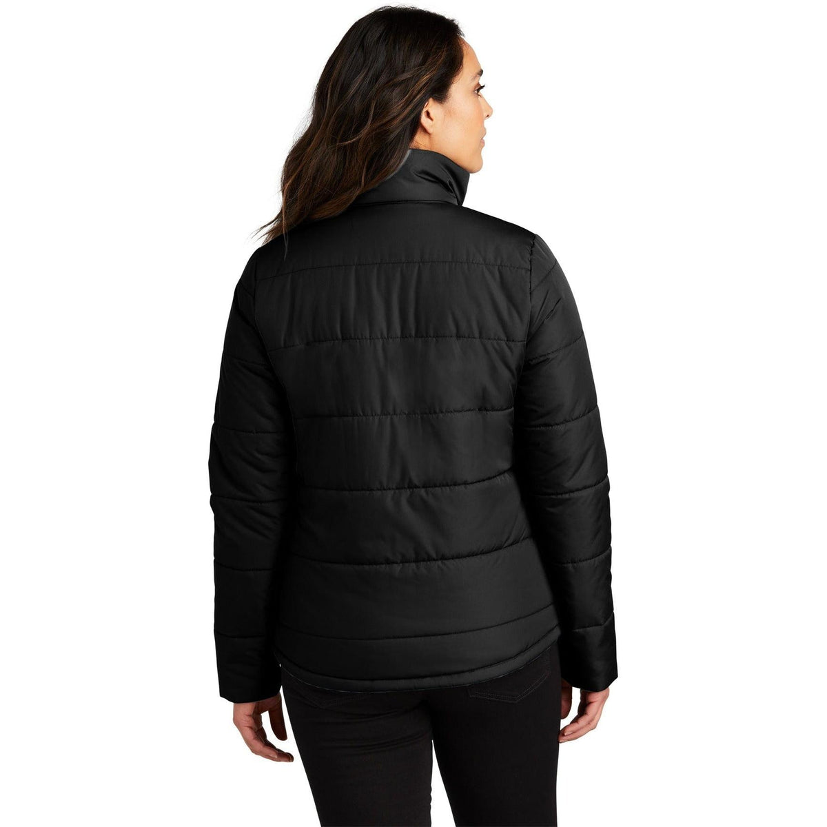 no-logo Port Authority Ladies Puffer Jacket-Regular-Port Authority-Thread Logic