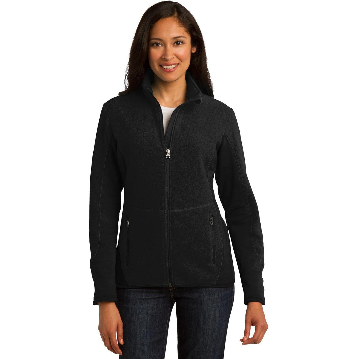 no-logo Port Authority Women's R-Tek Pro Fleece Jacket-Active-Port Authority-Thread Logic