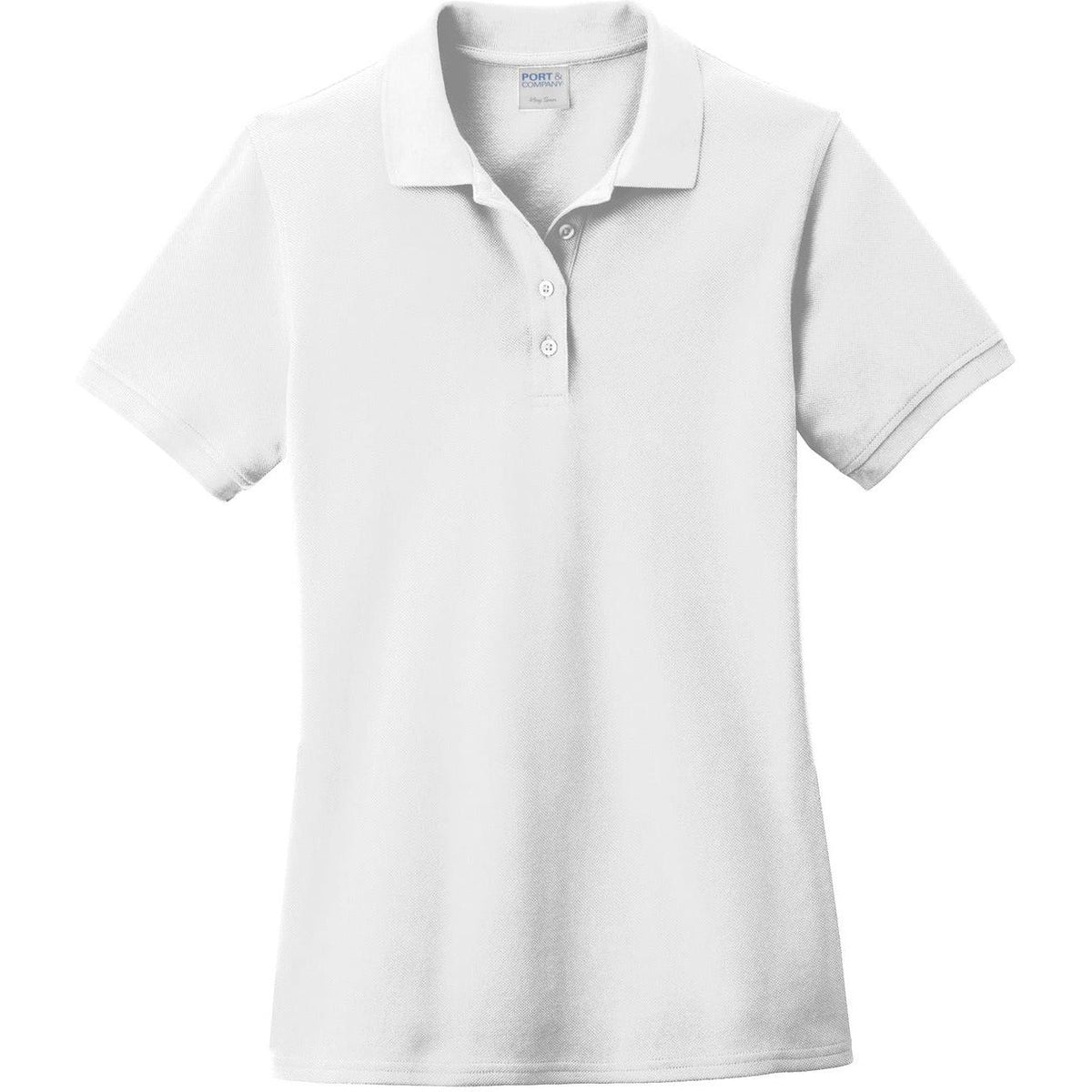 no-logo Port Authority Women's Ring Spun Pique Polo-Discontinued-Port Authority-Thread Logic